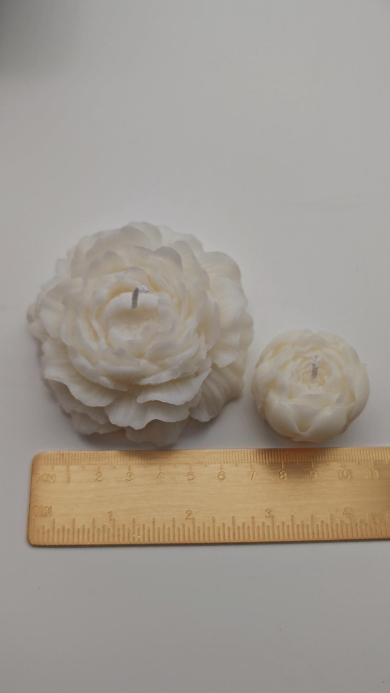 Pfingstrose Kerze | Blume Kerze | Peonie Candle
