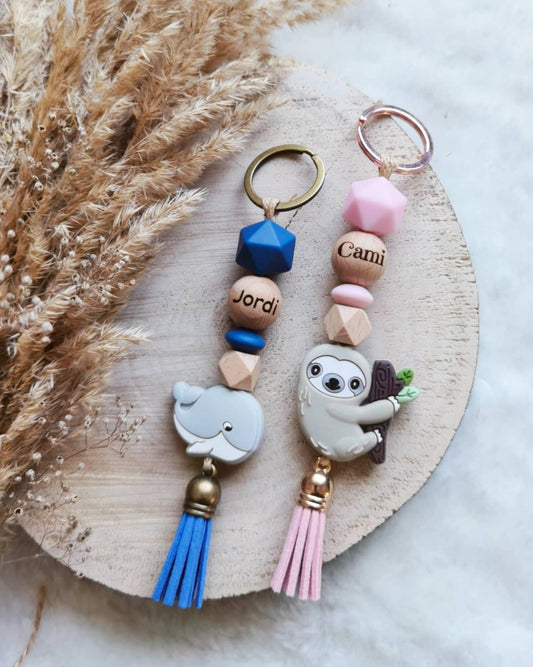 Schlüsselanhänger Faultier