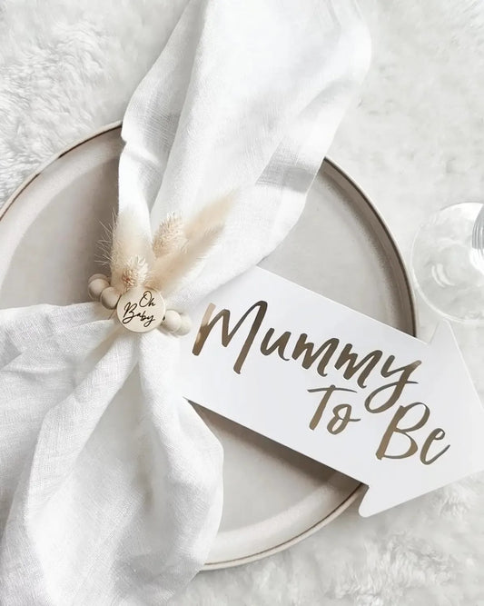 Serviettenringe Babyparty Boy or Girl