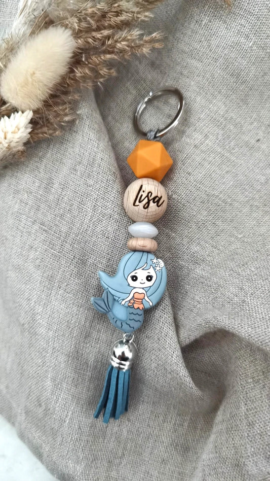 Schlüsselanhänger Meerjungfrau