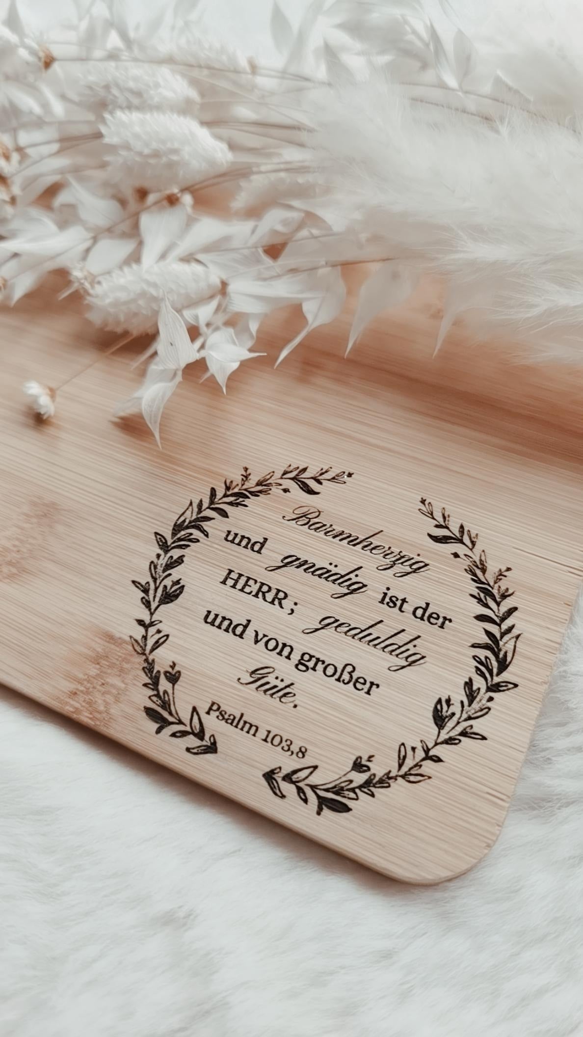 Bambus Schneidebretter mit Gravur