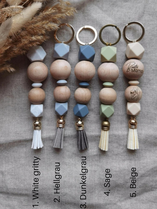 Schlüsselanhänger "Mama" Lineart