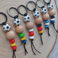 Schlüsselanhänger Fußball WM Flaggen