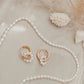 Pearl Hoops Ohrringe