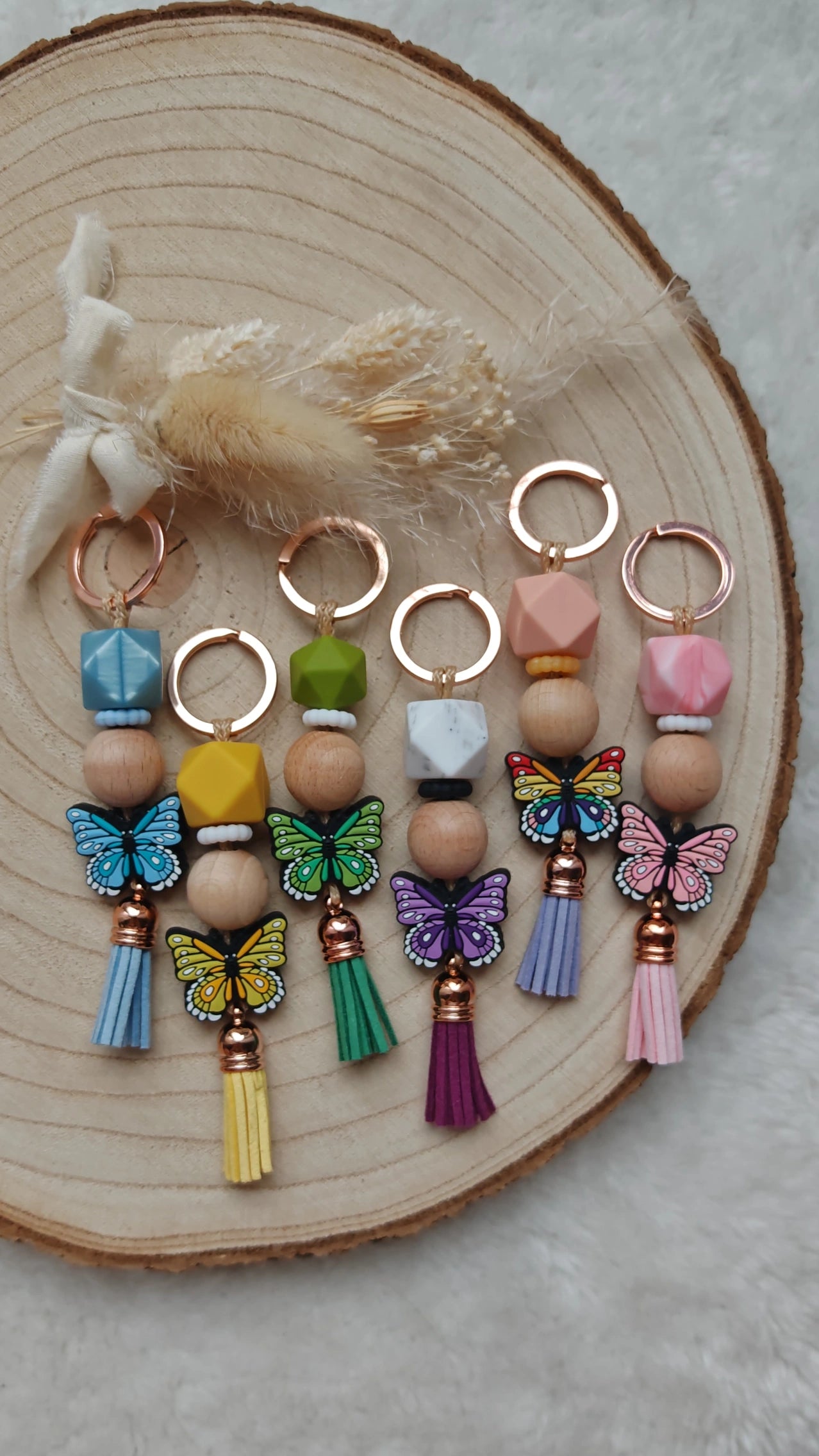 Schlüsselanhänger Schmetterling