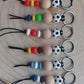 Schlüsselanhänger Fußball WM Flaggen