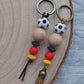 Schlüsselanhänger Fußball WM Flaggen