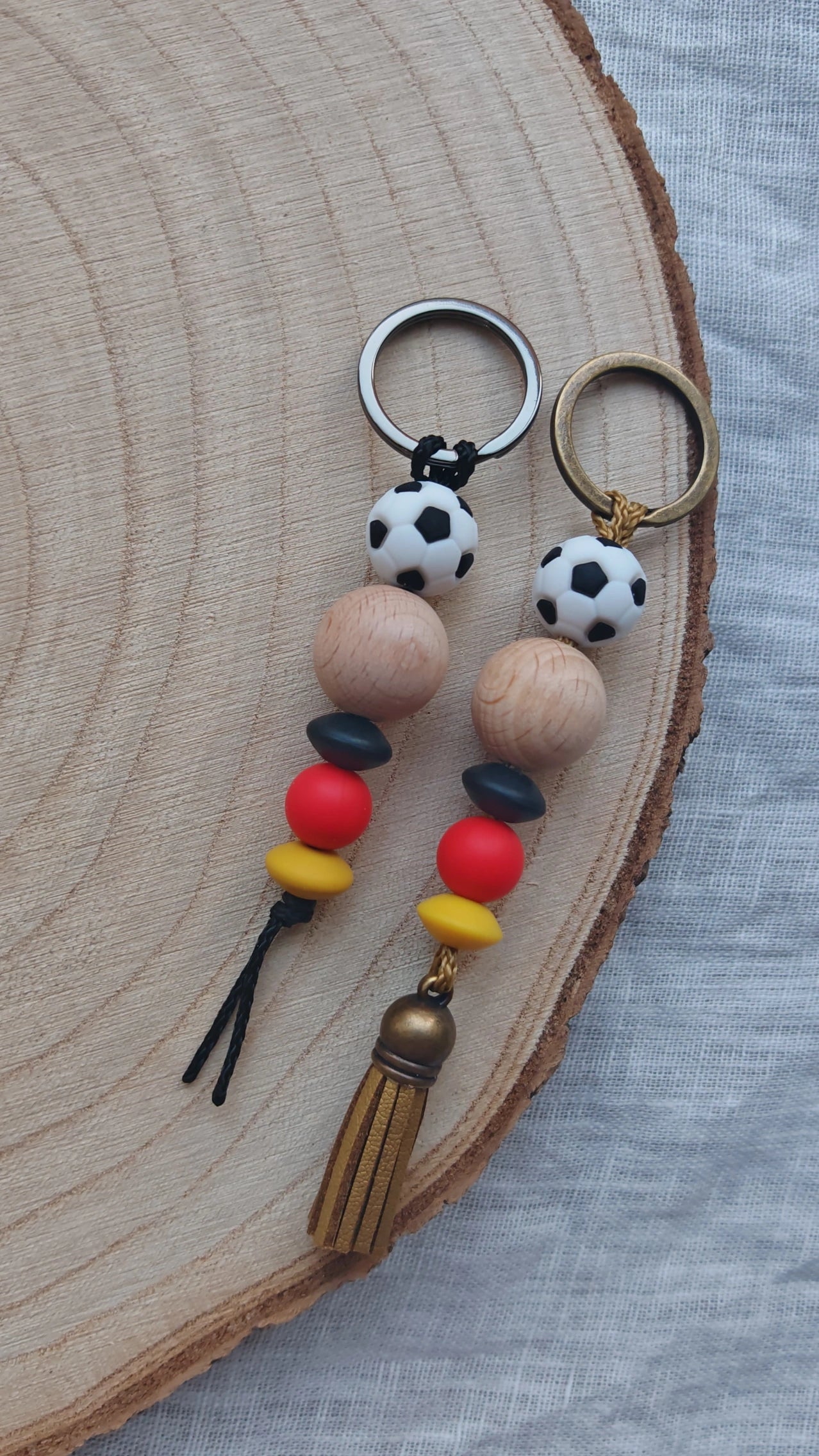 Schlüsselanhänger Fußball WM Flaggen