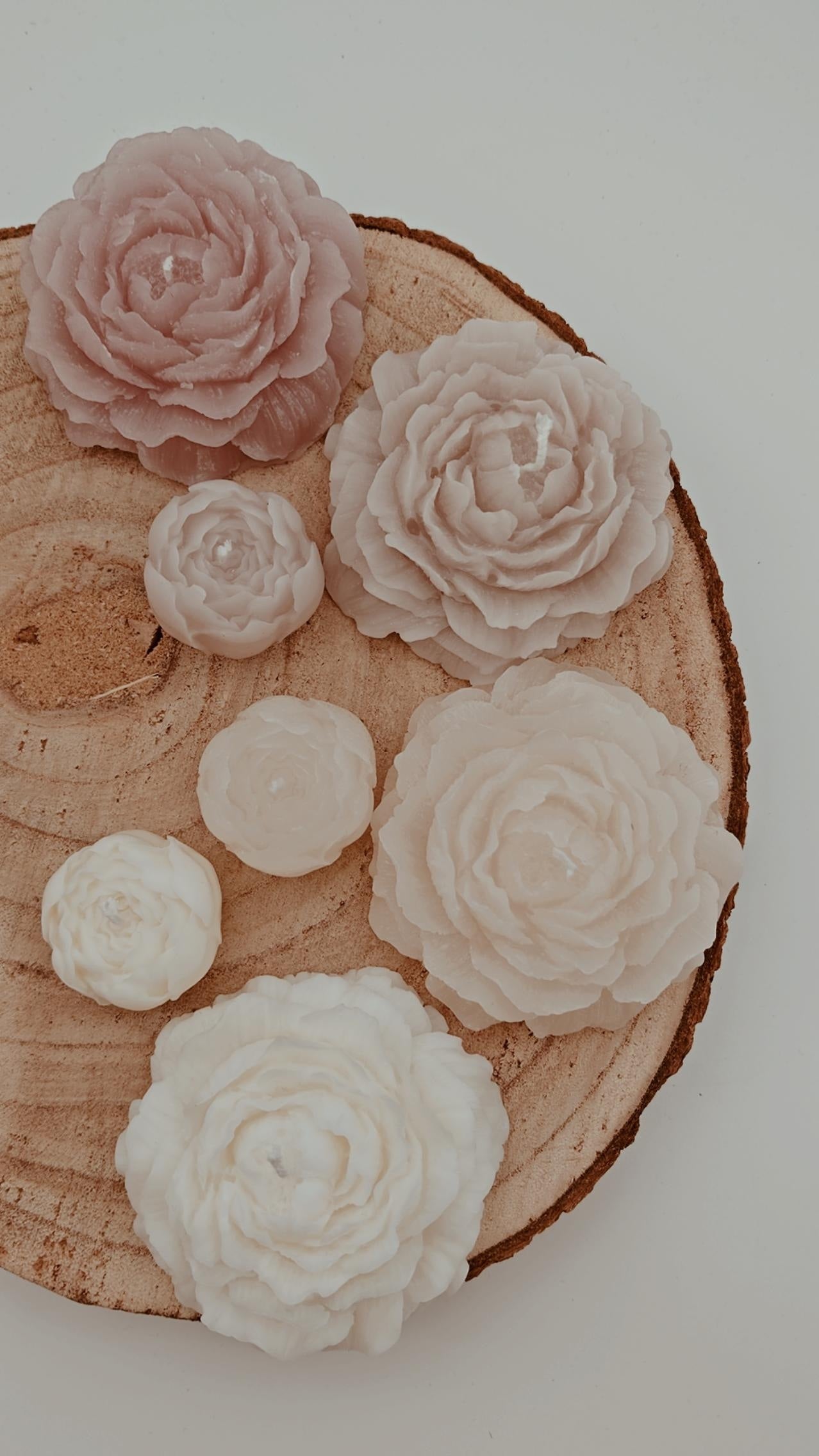 Pfingstrose Kerze | Blume Kerze | Peonie Candle