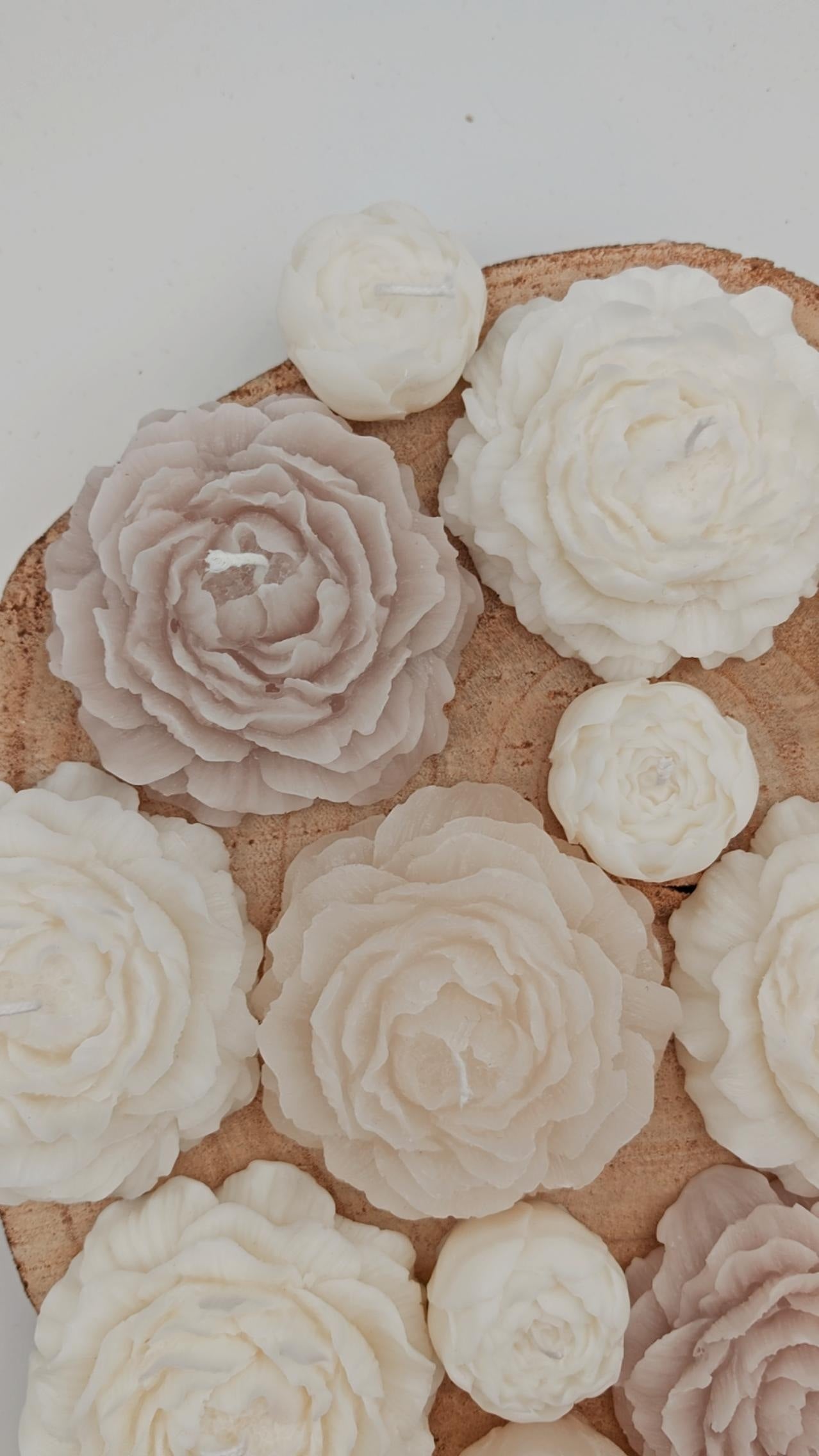 Pfingstrose Kerze | Blume Kerze | Peonie Candle