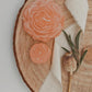 Pfingstrose Kerze | Blume Kerze | Peonie Candle