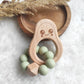 Beißring Avocado