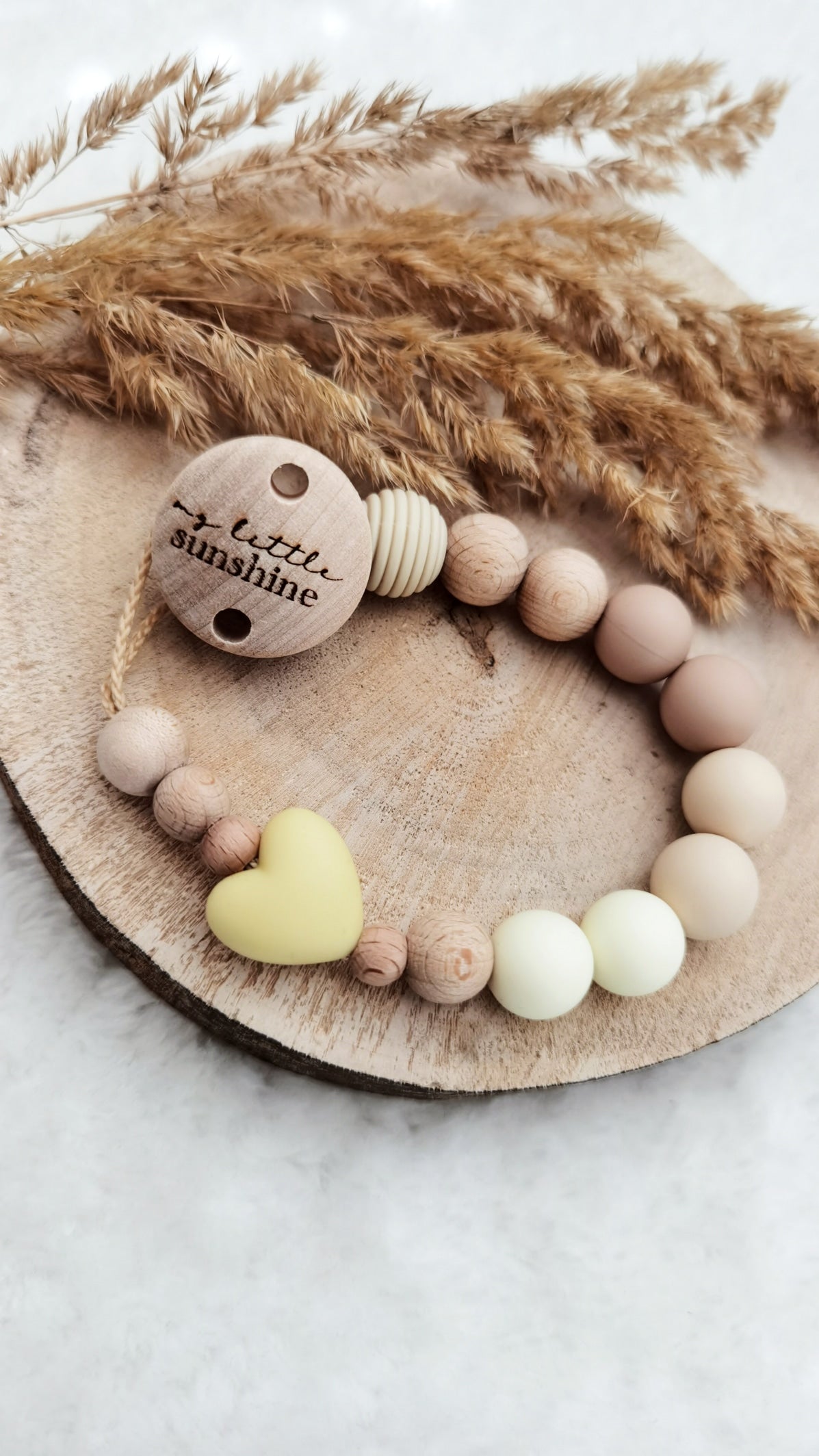 Schnullerkette Sunshine