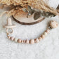 Schnullerkette "Rafael- beige sand"