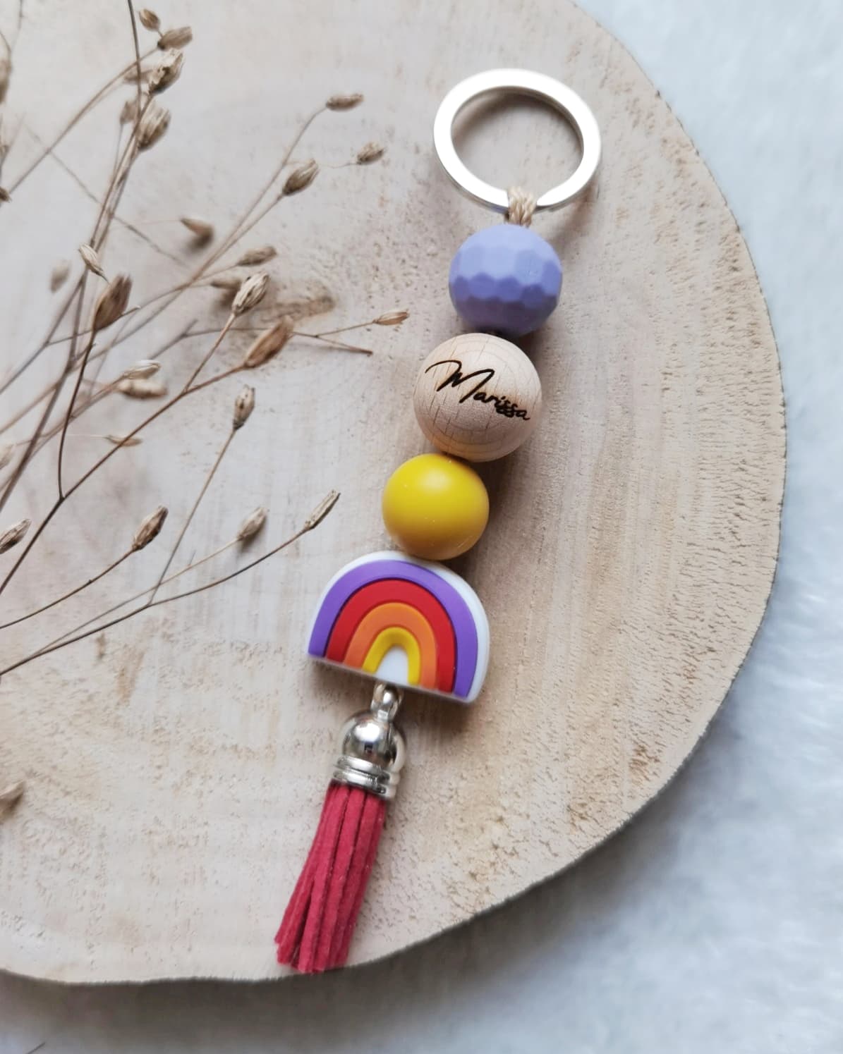 Schlüsselanhänger Regenbogen