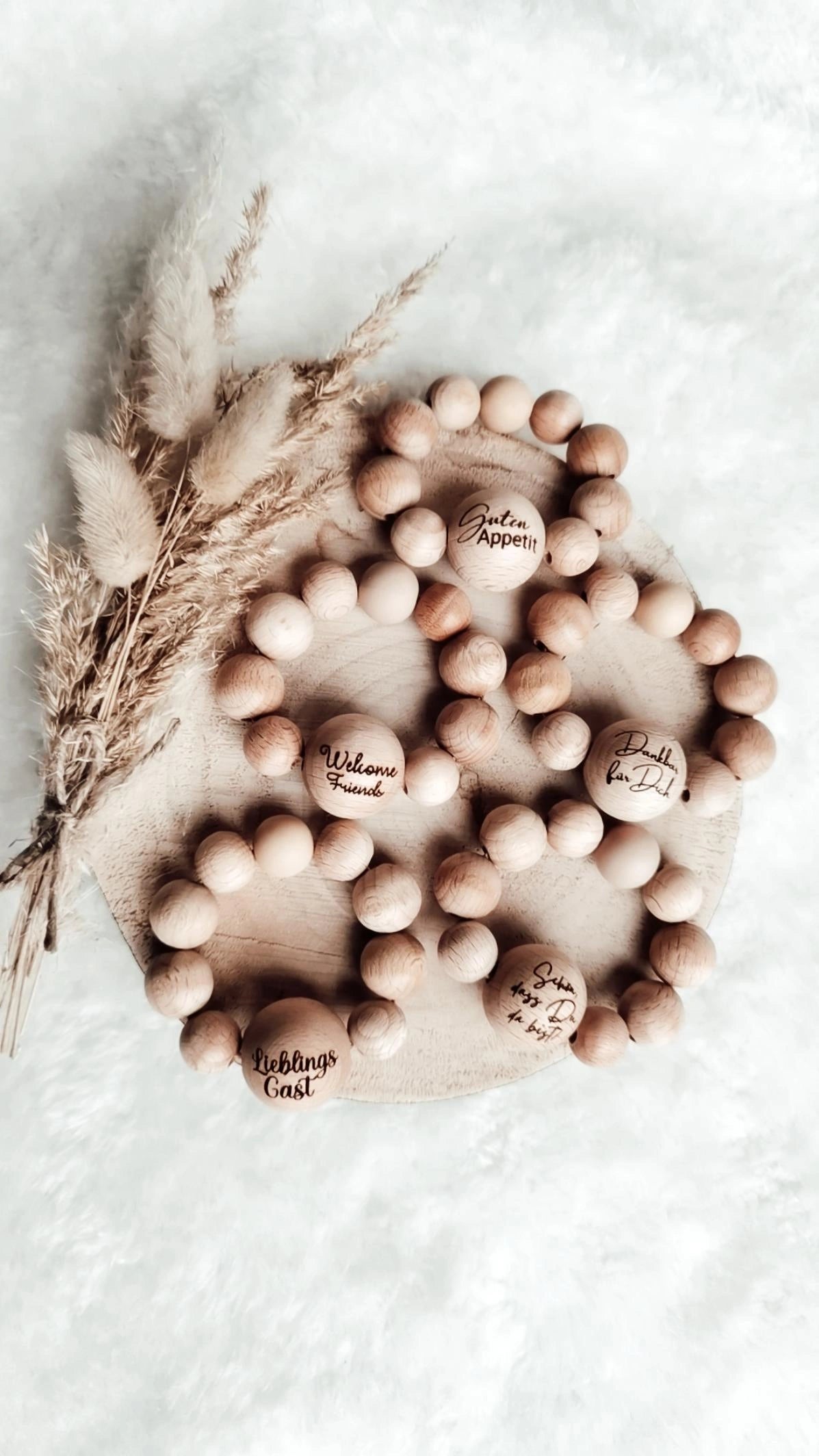 Serviettenringe Holz