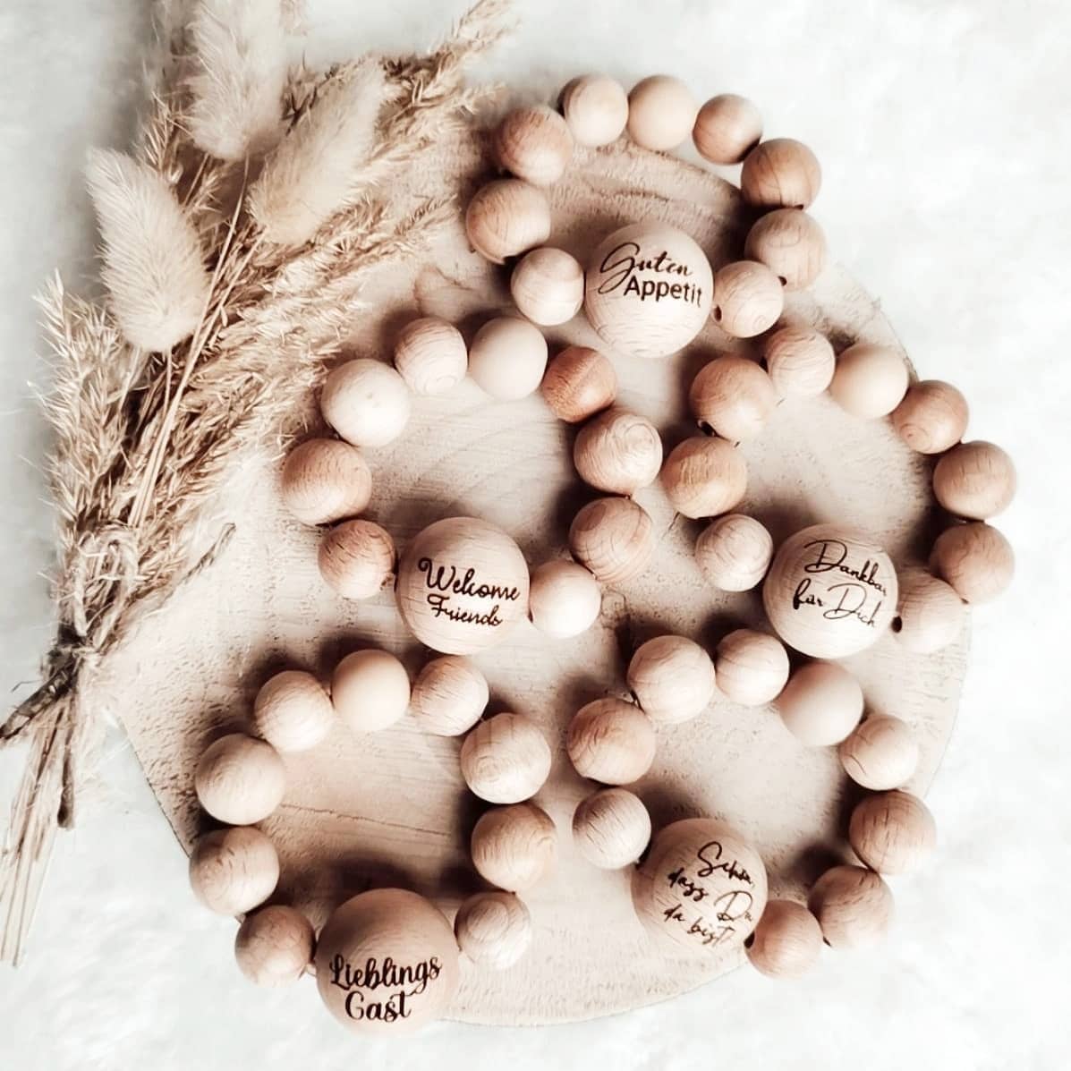 Serviettenringe Holz