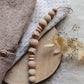 Schnullerkette "Rafael- beige sand"