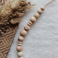 Schnullerkette "Rafael- beige sand"