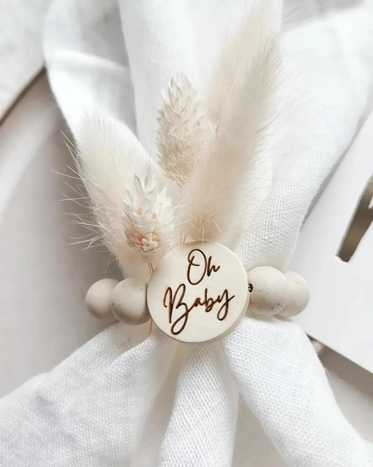 Serviettenringe Babyparty Boy or Girl