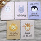 Postkarte Baby Geburt