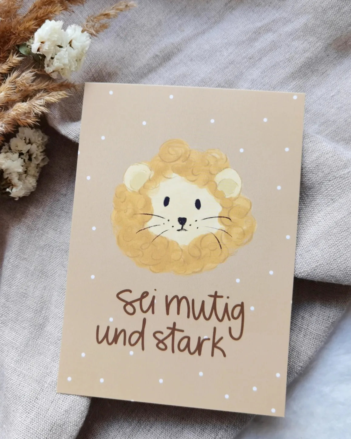 Postkarte Baby Geburt