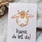 Postkarte Baby Geburt