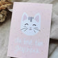 Postkarte Baby Geburt