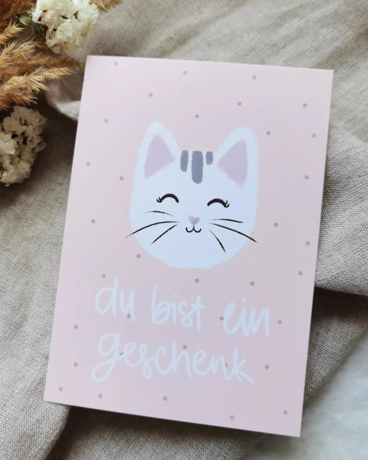 Postkarte Baby Geburt