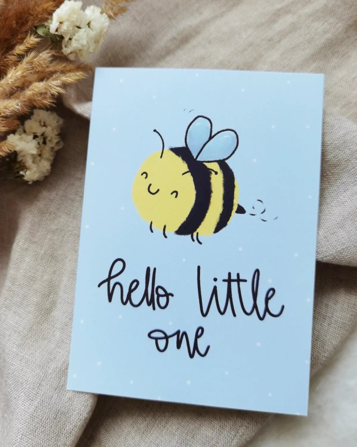 Postkarte Baby Geburt