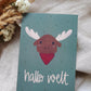 Postkarte Baby Geburt