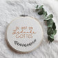 Stickrahmen "Gedanke Gottes"