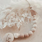 Baby Set "Lea" Schnullerkette, Wagenkette und oder Greifling