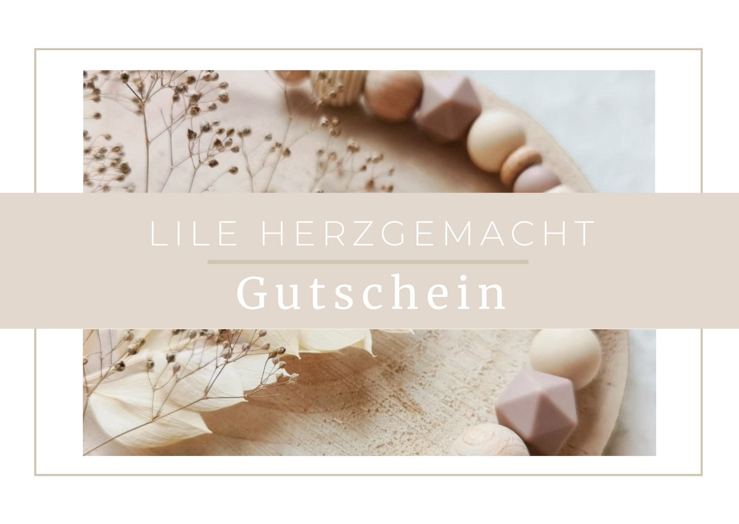 Lile herzgemacht Geschenkgutschein